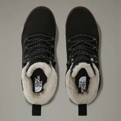 New The North Face Vandtætte Sierra Street Støvler Til Damer TNF BLACK/GARDENIA WHITE