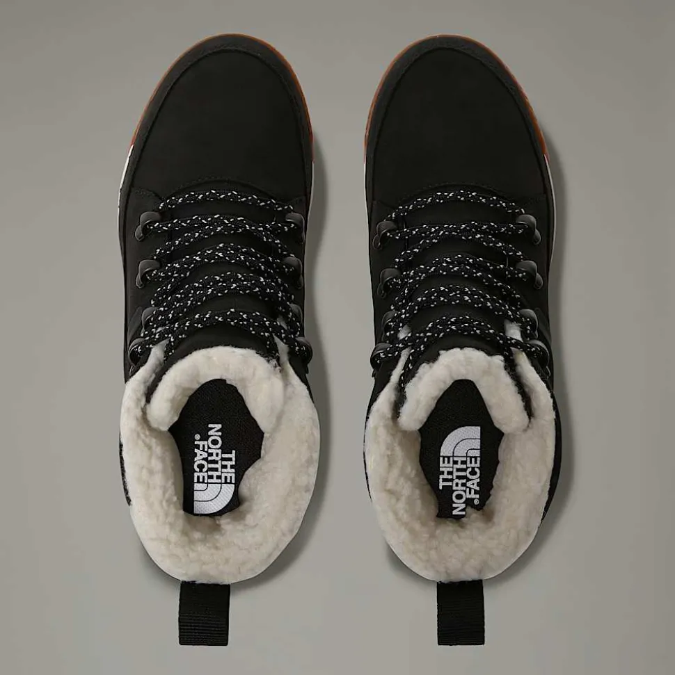 New The North Face Vandtætte Sierra Street Støvler Til Damer TNF BLACK/GARDENIA WHITE