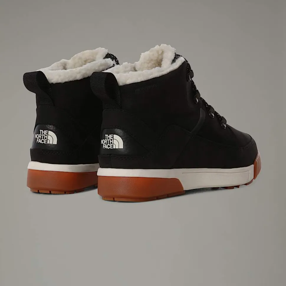 New The North Face Vandtætte Sierra Street Støvler Til Damer TNF BLACK/GARDENIA WHITE