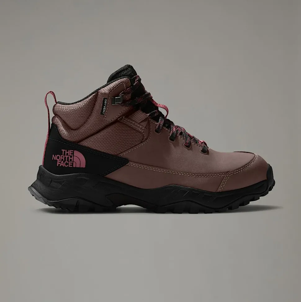 Clearance The North Face Vandtætte Storm Strike III Vandrestøvler Til Damer Deep Taupe-TNF Black