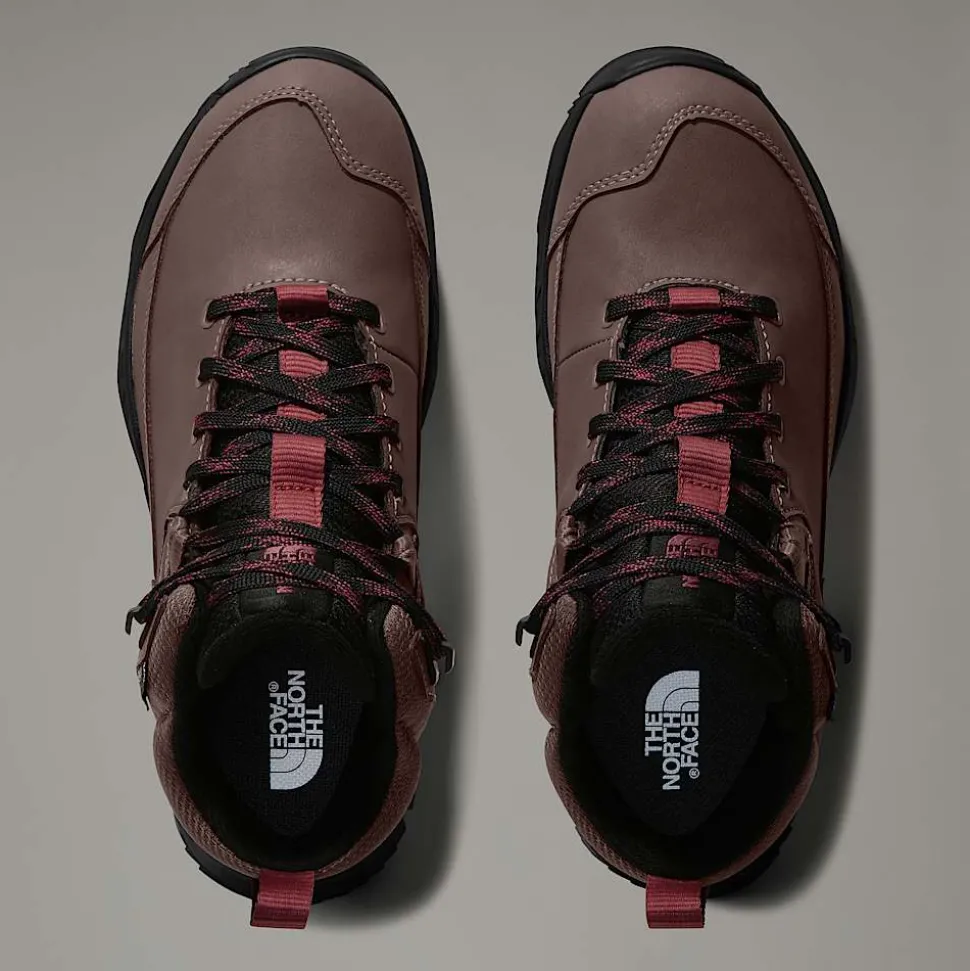 Clearance The North Face Vandtætte Storm Strike III Vandrestøvler Til Damer Deep Taupe-TNF Black