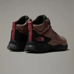 Clearance The North Face Vandtætte Storm Strike III Vandrestøvler Til Damer Deep Taupe-TNF Black