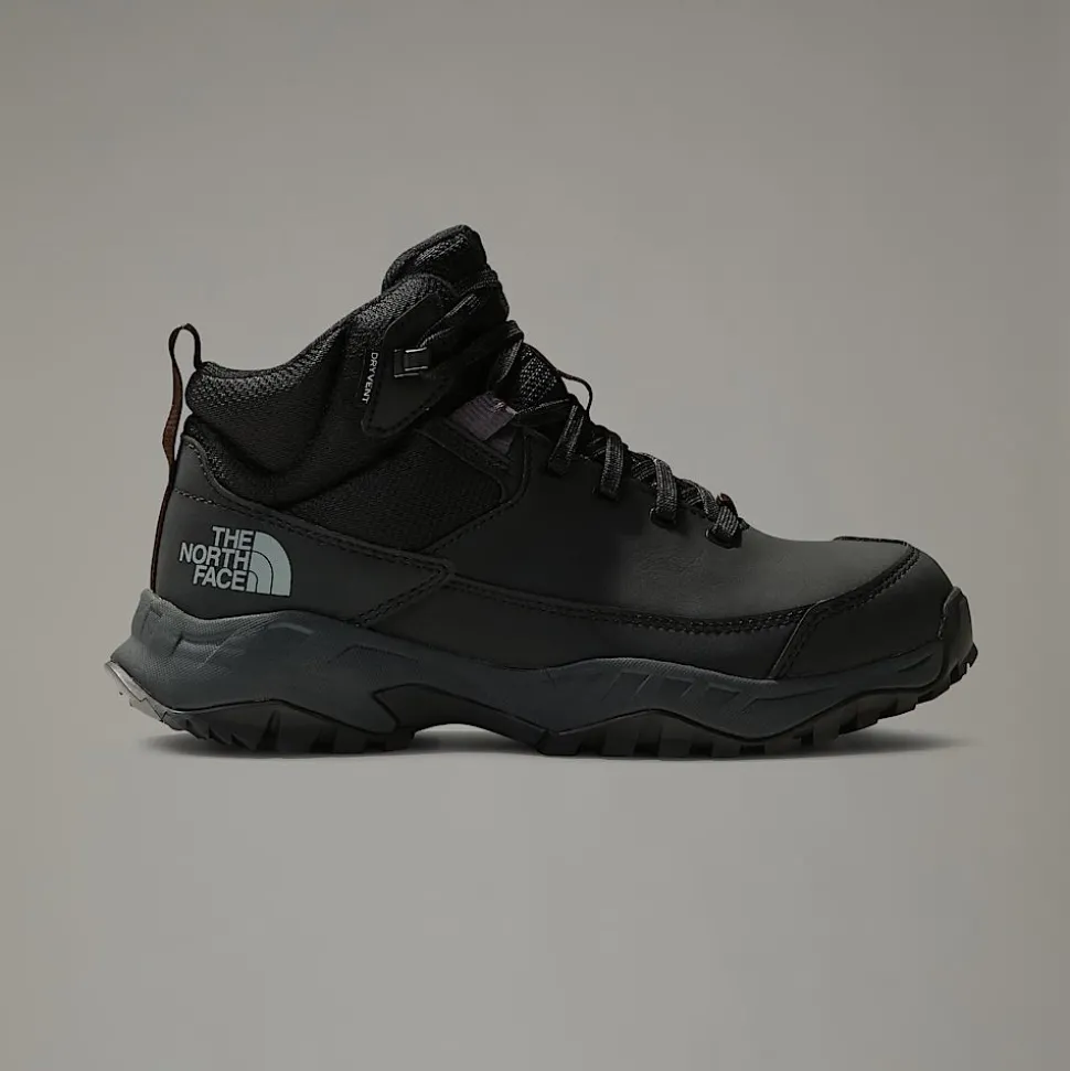 Clearance The North Face Vandtætte Storm Strike III Vandrestøvler Til Damer TNF Black-Asphalt Grey