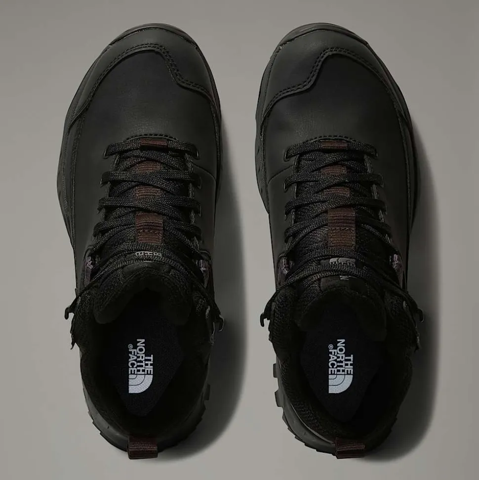 Clearance The North Face Vandtætte Storm Strike III Vandrestøvler Til Damer TNF Black-Asphalt Grey