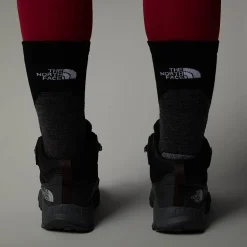 Clearance The North Face Vandtætte Storm Strike III Vandrestøvler Til Damer TNF Black-Asphalt Grey