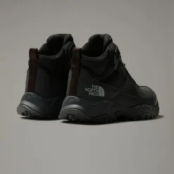 Clearance The North Face Vandtætte Storm Strike III Vandrestøvler Til Damer TNF Black-Asphalt Grey