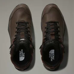 Best Sale The North Face Vandtætte Storm Strike III Vandrestøvler Til Herrer COFFEE BROWN/TNF BLACK