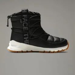 Flash Sale The North Face Vandtætte ThermoBall™ Lace-Up Vinterstøvler Til Damer TNF BLACK/GARDENIA WHITE