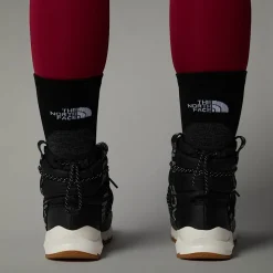 Flash Sale The North Face Vandtætte ThermoBall™ Lace-Up Vinterstøvler Til Damer TNF BLACK/GARDENIA WHITE