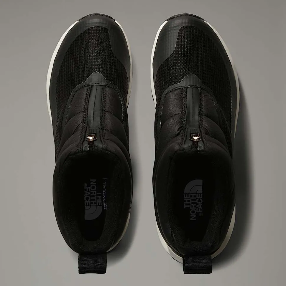 Clearance The North Face Vandtætte ThermoBall™ Progressive II Zip-Up Vinterstøvler TNF BLACK/GARDENIA WHITE