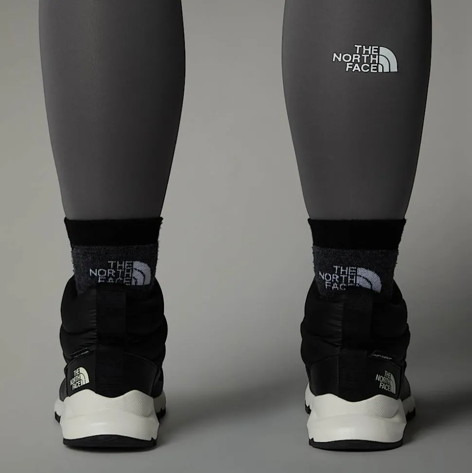 Clearance The North Face Vandtætte ThermoBall™ Progressive II Zip-Up Vinterstøvler TNF BLACK/GARDENIA WHITE