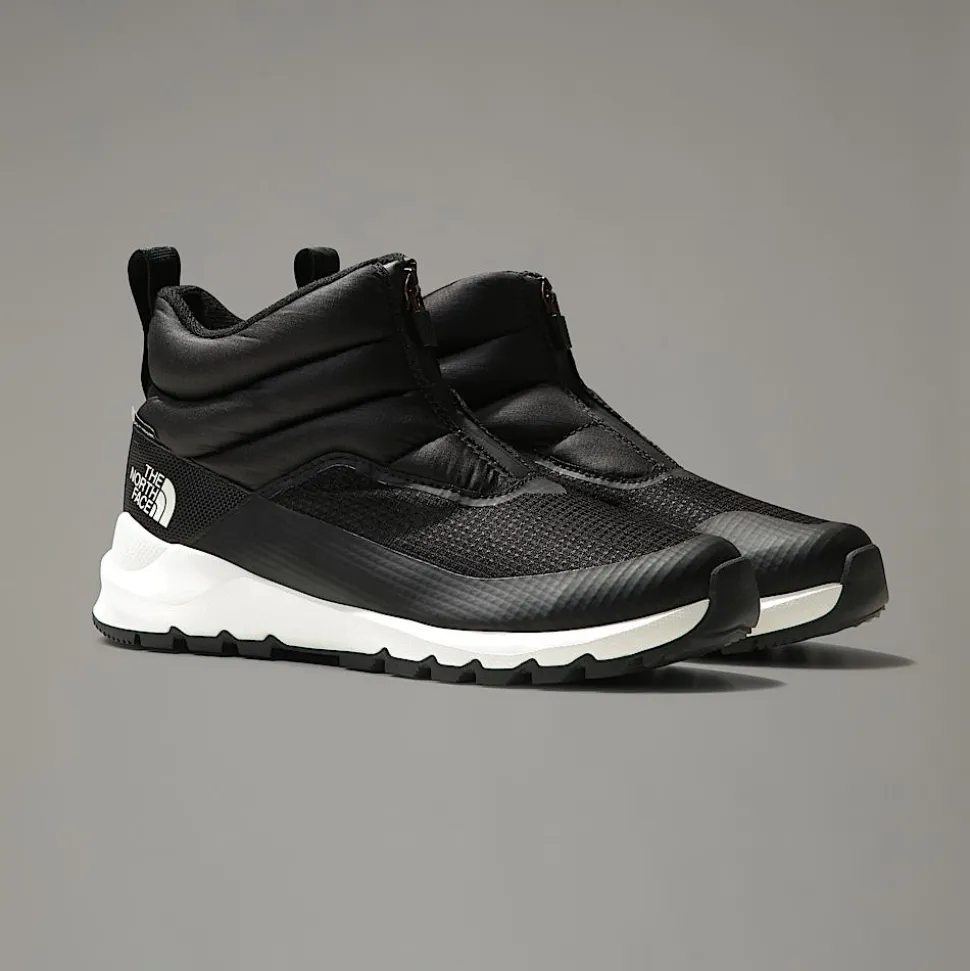 Clearance The North Face Vandtætte ThermoBall™ Progressive II Zip-Up Vinterstøvler TNF BLACK/GARDENIA WHITE