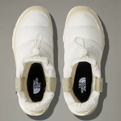 Clearance The North Face Vandtætte ThermoBall™ Pull-On Støvler Til Unge WHITE DUNE/GRAVEL