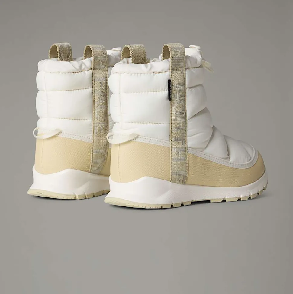 Clearance The North Face Vandtætte ThermoBall™ Pull-On Støvler Til Unge WHITE DUNE/GRAVEL