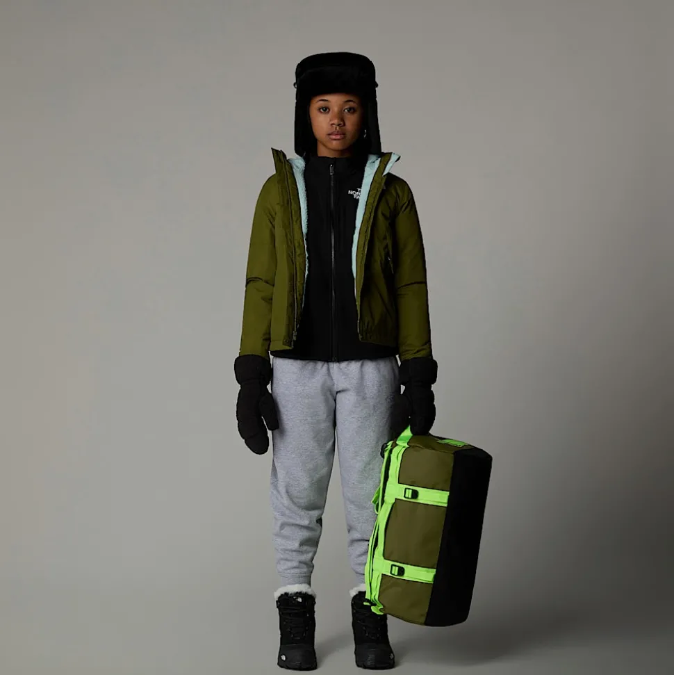 Fashion The North Face Varm Antora Regnjakke Til Piger Forest Olive