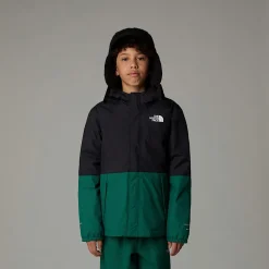 Fashion The North Face Varm Antora Regnjakke Til Drenge Evergreen