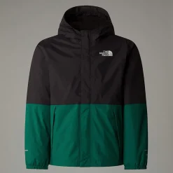 Fashion The North Face Varm Antora Regnjakke Til Drenge Evergreen