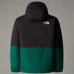 Fashion The North Face Varm Antora Regnjakke Til Drenge Evergreen