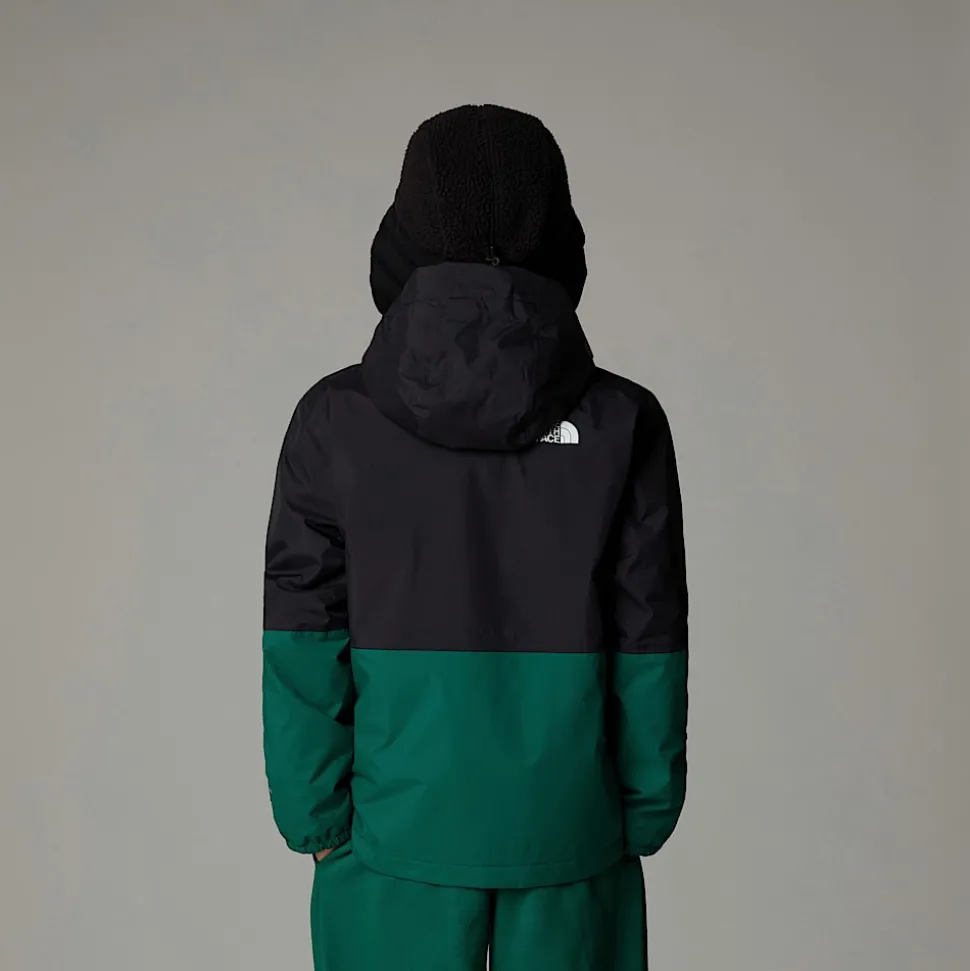 Fashion The North Face Varm Antora Regnjakke Til Drenge Evergreen
