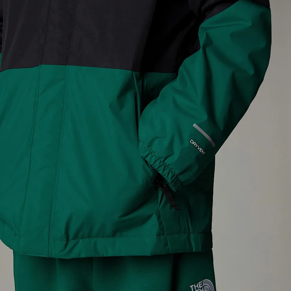 Fashion The North Face Varm Antora Regnjakke Til Drenge Evergreen