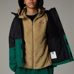 Fashion The North Face Varm Antora Regnjakke Til Drenge Evergreen