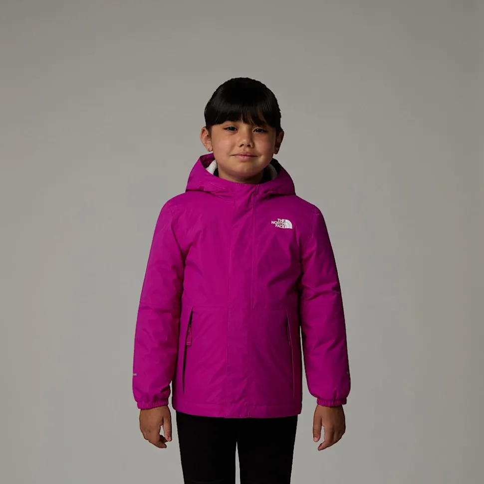Clearance The North Face Varm Antora Regnjakke Til Børn Deep Mulberry