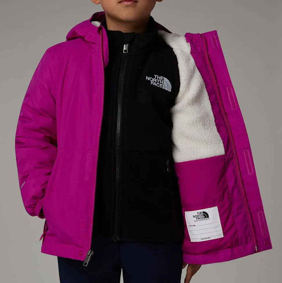 Clearance The North Face Varm Antora Regnjakke Til Børn Deep Mulberry