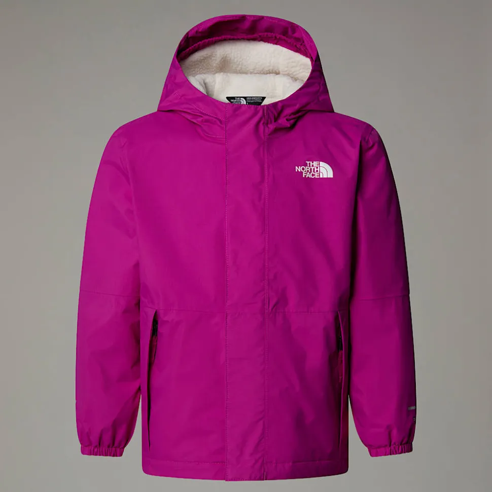 Clearance The North Face Varm Antora Regnjakke Til Børn Deep Mulberry