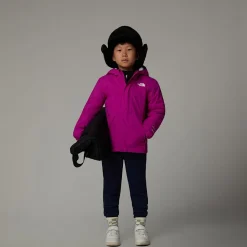Clearance The North Face Varm Antora Regnjakke Til Børn Deep Mulberry