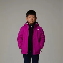 Clearance The North Face Varm Antora Regnjakke Til Børn Deep Mulberry