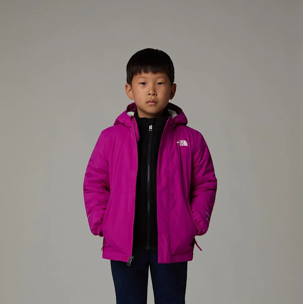 Clearance The North Face Varm Antora Regnjakke Til Børn Deep Mulberry