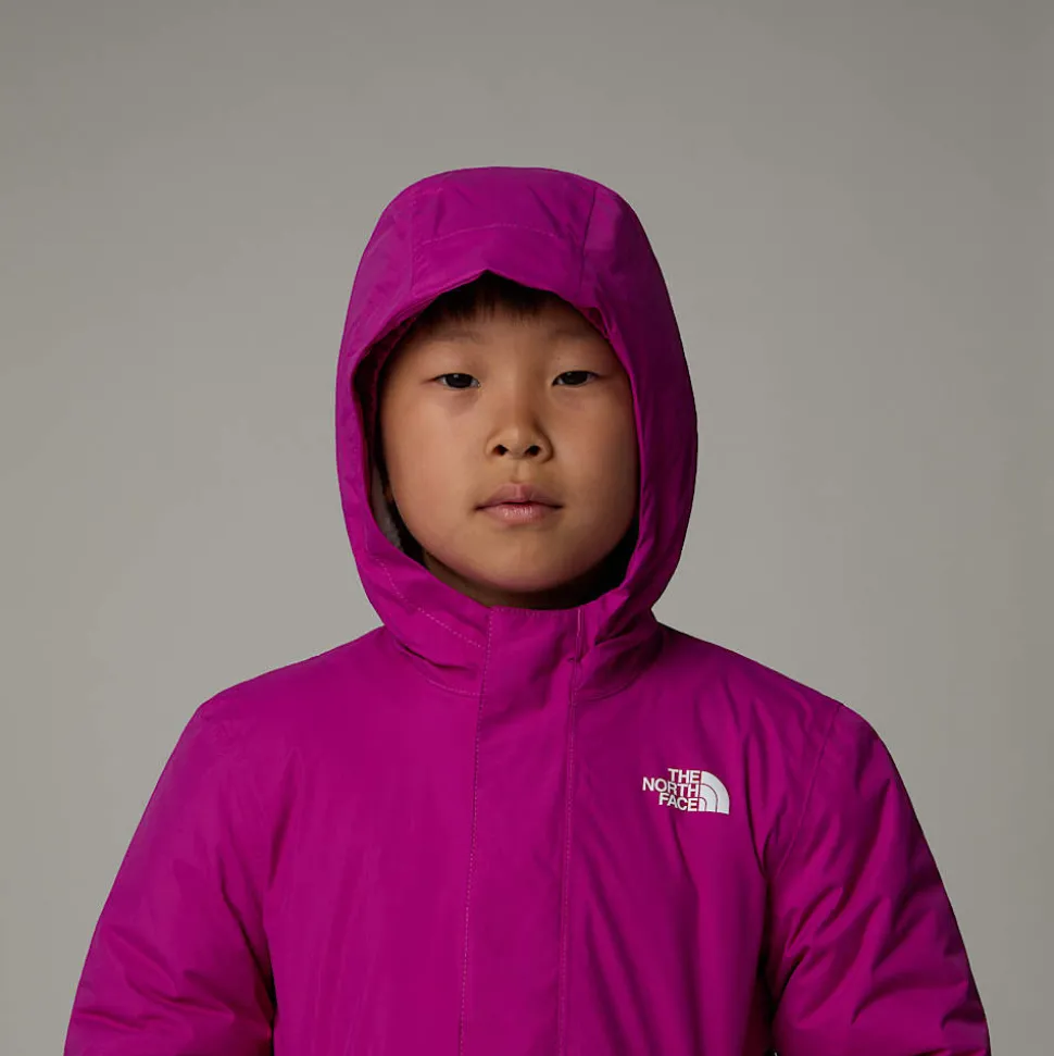 Clearance The North Face Varm Antora Regnjakke Til Børn Deep Mulberry