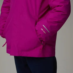 Clearance The North Face Varm Antora Regnjakke Til Børn Deep Mulberry