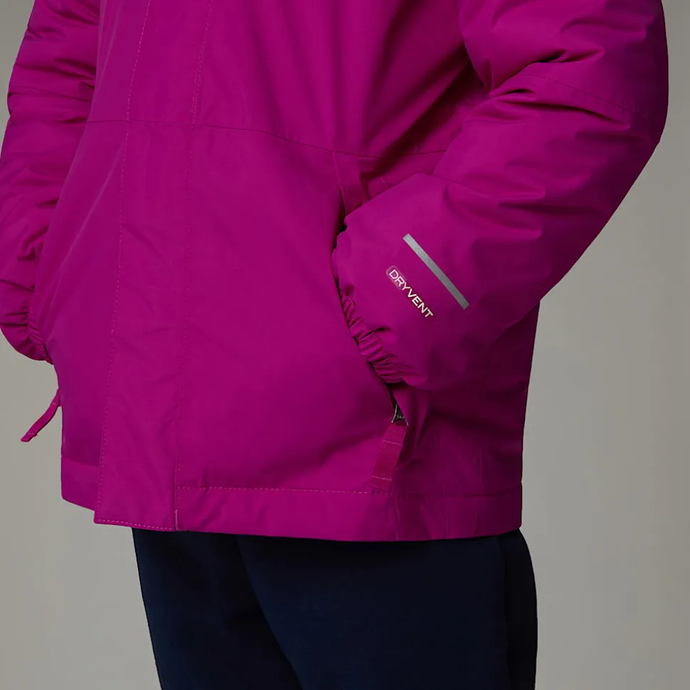 Clearance The North Face Varm Antora Regnjakke Til Børn Deep Mulberry