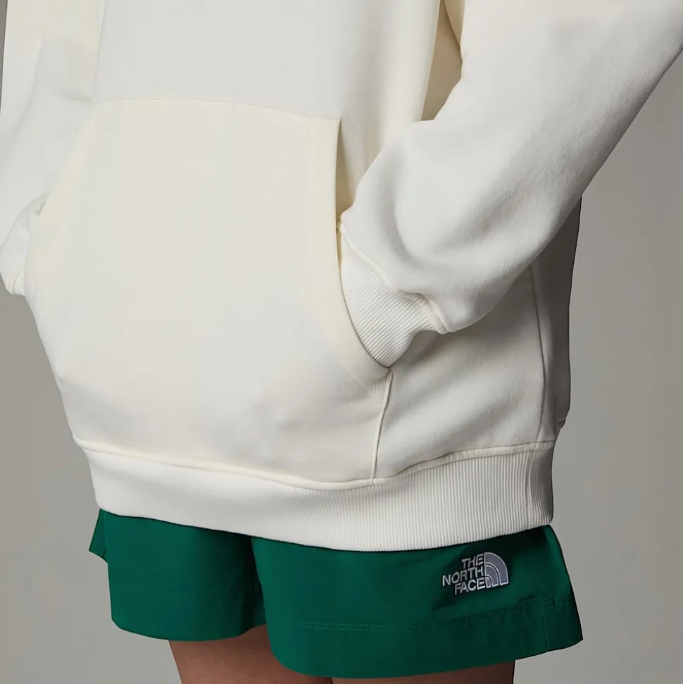 Outlet The North Face Varsity Graphic Hættetrøje Til Damer White Dune