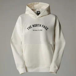Outlet The North Face Varsity Graphic Hættetrøje Til Damer White Dune
