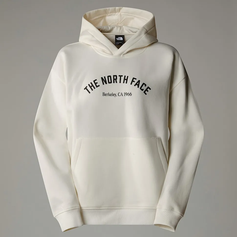 Outlet The North Face Varsity Graphic Hættetrøje Til Damer White Dune