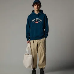 Outlet The North Face Varsity Graphic Hættetrøje Til Herrer Midnight Petrol