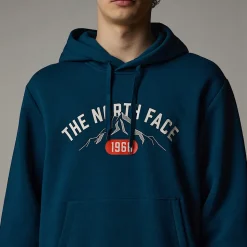 Outlet The North Face Varsity Graphic Hættetrøje Til Herrer Midnight Petrol