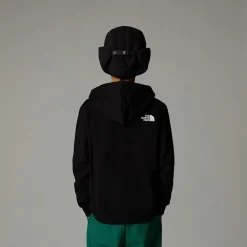 Clearance The North Face Varsity Graphic Relaxed Hættetrøje Til Unge TNF Black