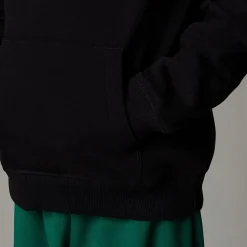 Clearance The North Face Varsity Graphic Relaxed Hættetrøje Til Unge TNF Black