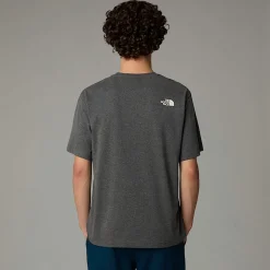 Discount The North Face Varsity Graphic T-shirt Til Herrer TNF Medium Grey Heather