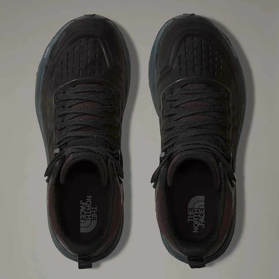Online The North Face VECTIV™ Exploris II Leather Vandrestøvler Til Damer TNF Black-Vanadis Grey