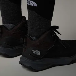 Online The North Face VECTIV™ Exploris II Leather Vandrestøvler Til Damer TNF Black-Vanadis Grey