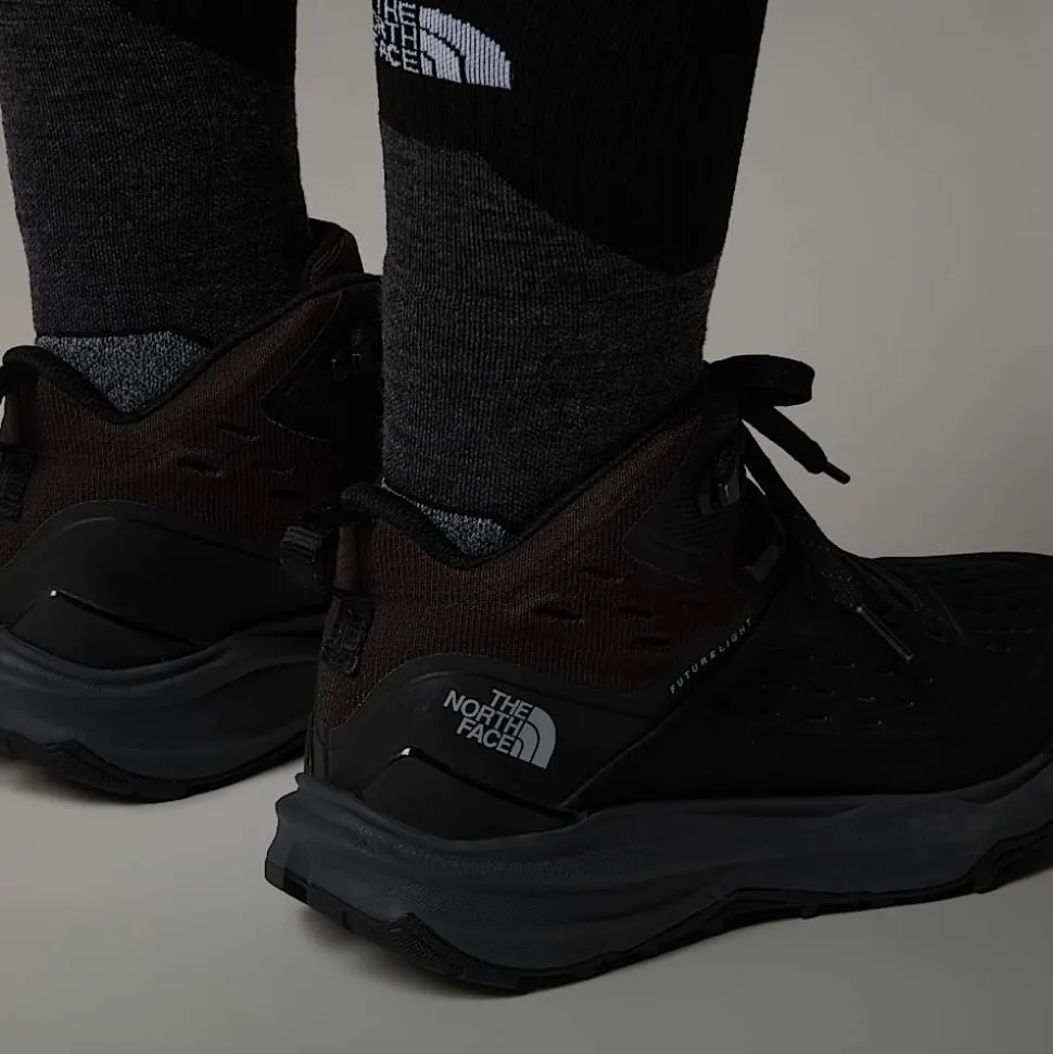 Online The North Face VECTIV™ Exploris II Leather Vandrestøvler Til Damer TNF Black-Vanadis Grey