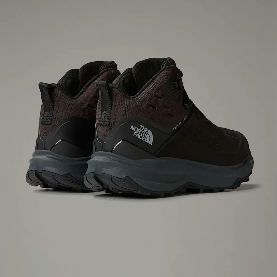Online The North Face VECTIV™ Exploris II Leather Vandrestøvler Til Damer TNF Black-Vanadis Grey