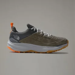 Store The North Face VECTIV™ Exploris II Leather Vandresko Til Herrer New Taupe Green-Asphalt Grey