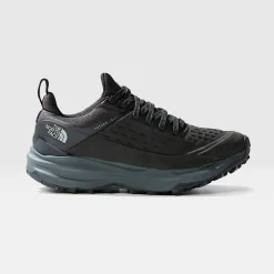 New The North Face VECTIV™ Exploris II Leather Vandresko Til Damer TNF Black-Vanadis Grey