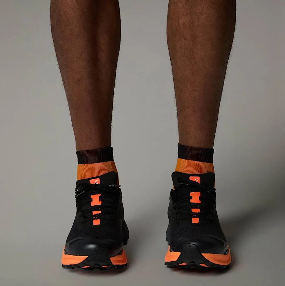 Outlet The North Face VECTIV™ Infinite II Trailløbesko Til Herrer ASPHALT GREY/VIVID FLAME