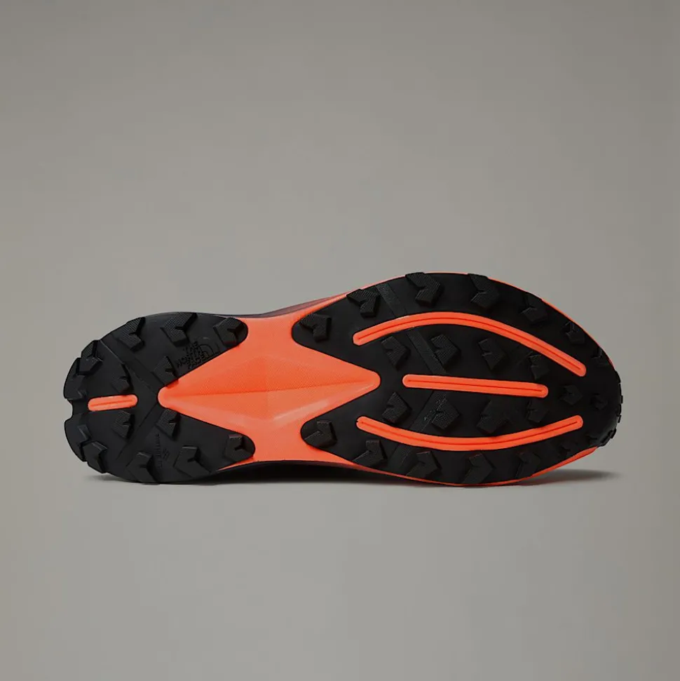 Outlet The North Face VECTIV™ Infinite II Trailløbesko Til Herrer ASPHALT GREY/VIVID FLAME